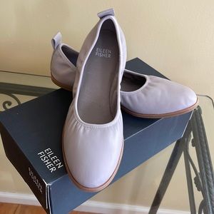 New Eileen Fisher ballet flats, size 8